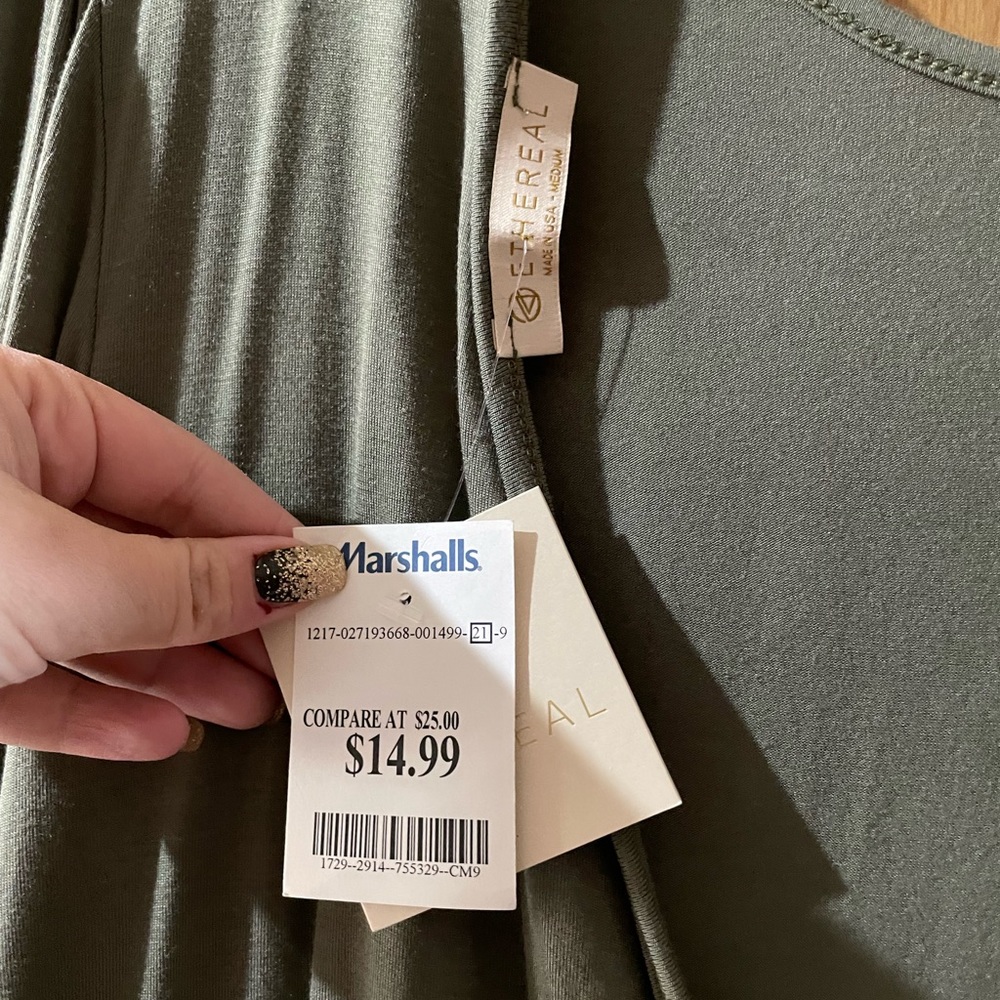Open back long sleeved NWT